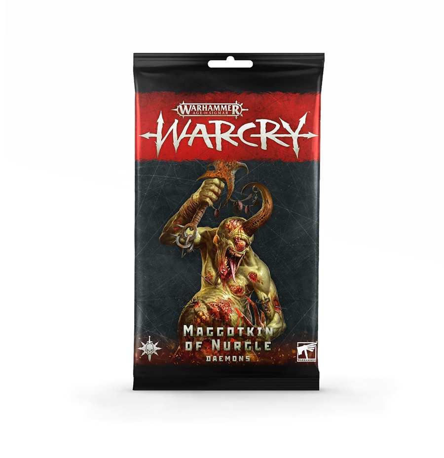 WARCRY: NURGLE DAEMONS CARDS | 5011921137459 | GAMES WORKSHOP