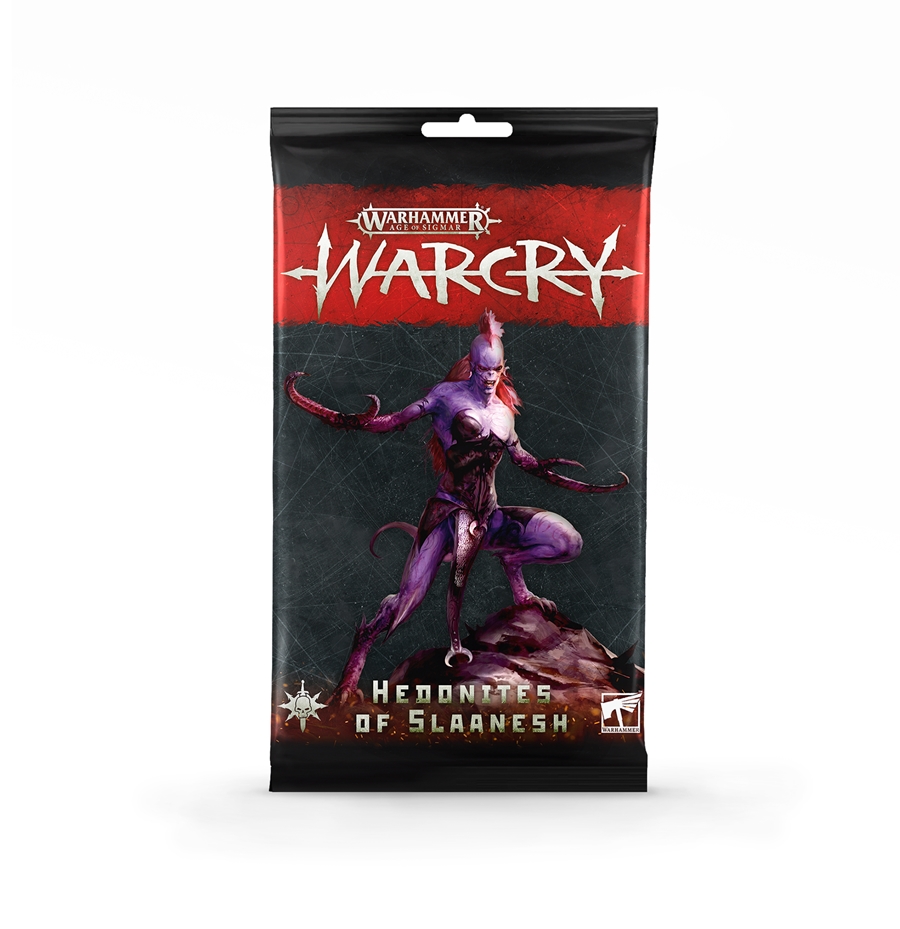 WARCRY: HEDONITES OF SLAANESH CARDS | 5011921137466 | GAMES WORKSHOP