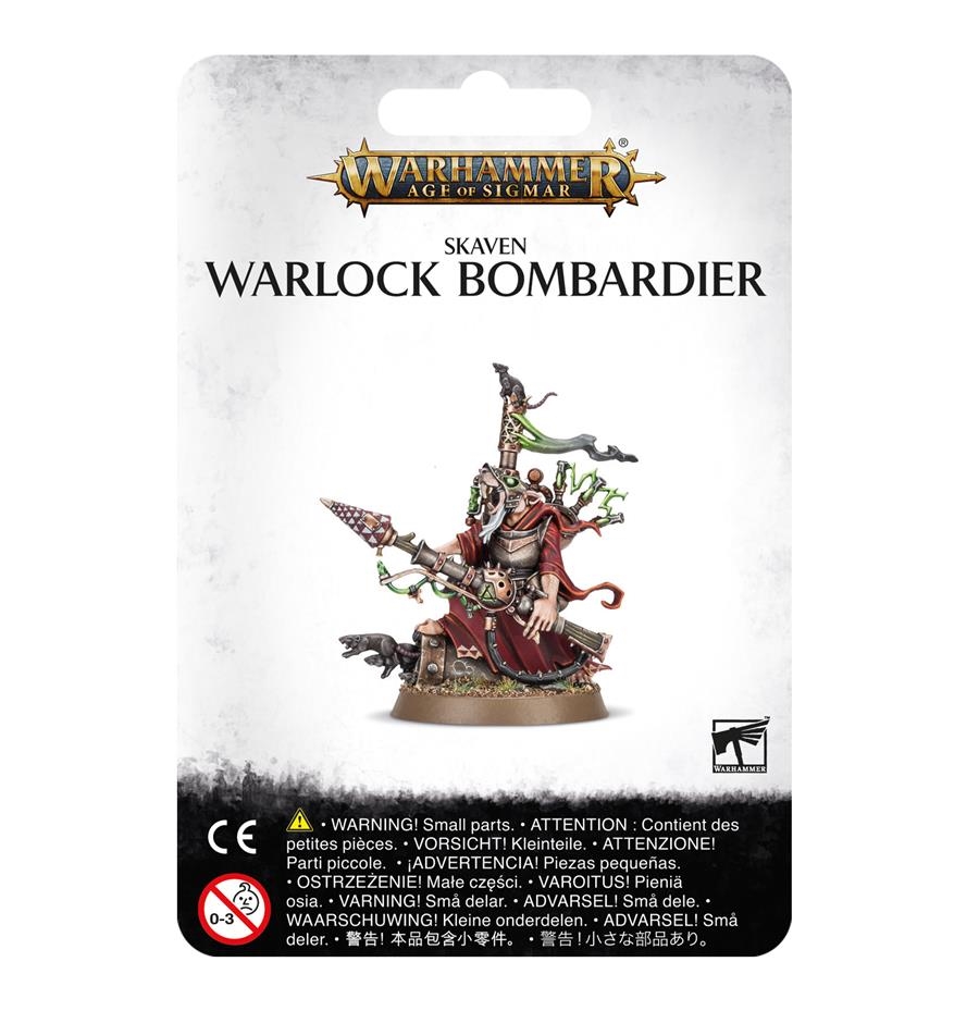 SKAVEN WARLOCK BOMBARDIER | 5011921116430 | GAMES WORKSHOP