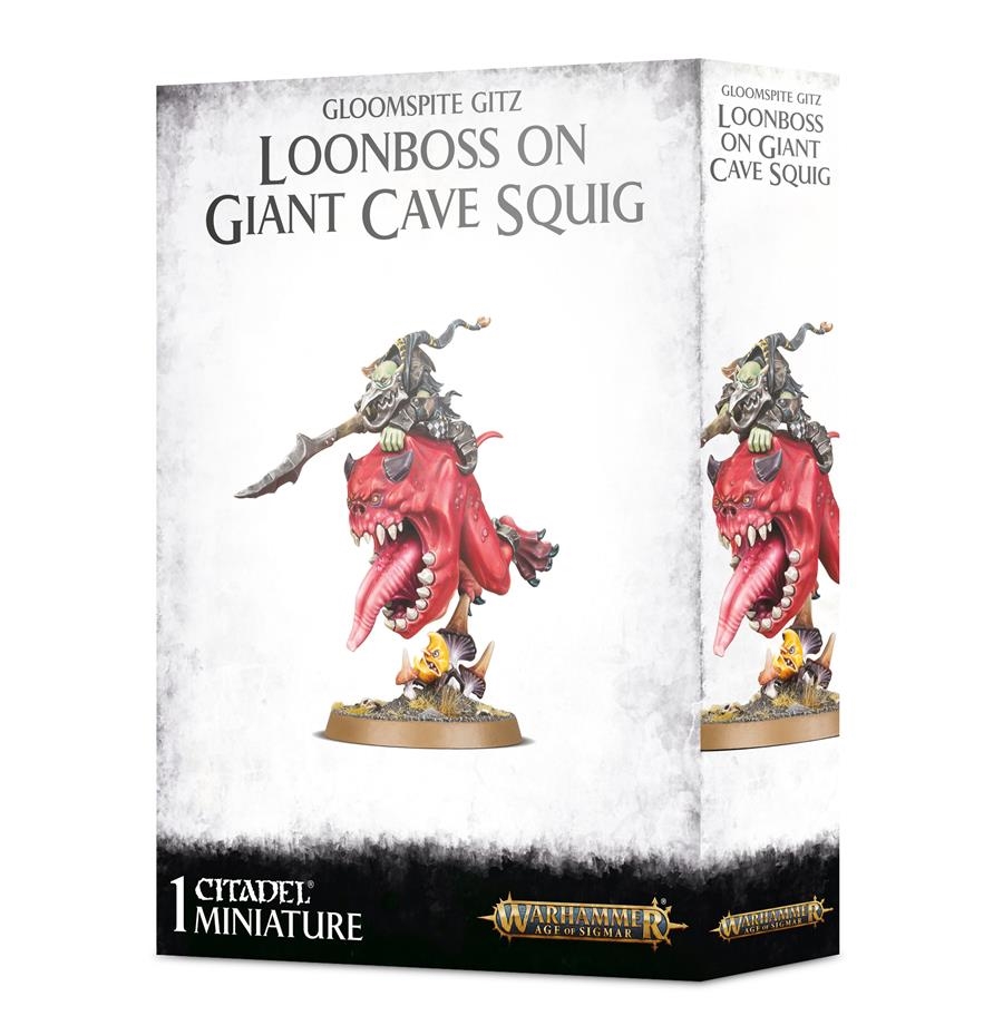 G/SPTE GITZ LOONBOSS ON GIANT CAVE SQUIG | 5011921116416 | GAMES WORKSHOP