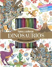 VAMOS A COLOREAR DINOSAURIOS | 9788417695125 | VVAA