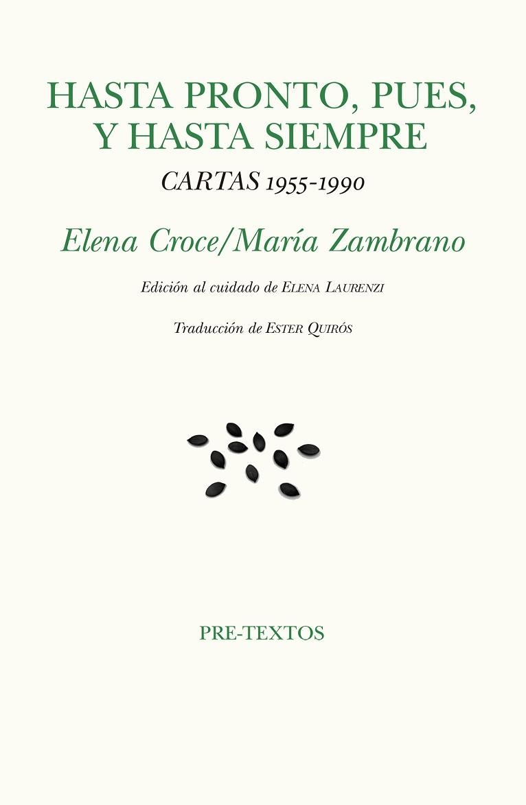 HASTA PRONTO PUES Y HASTA SIEMPRE | 9788417830892 | ELENA CROCE & MARIA ZAMBRANO