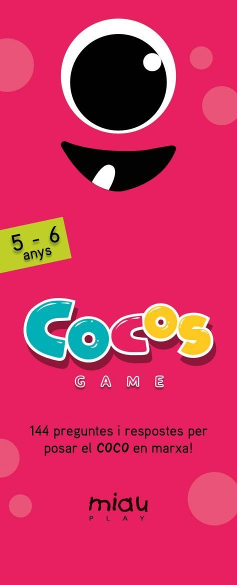 COCOS GAME 5-6 ANYS | 9788416082261 | VVAA