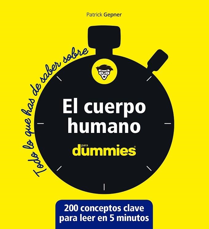 El cuerpo humano para dummies | 9788432905919 | Patrick Gepner