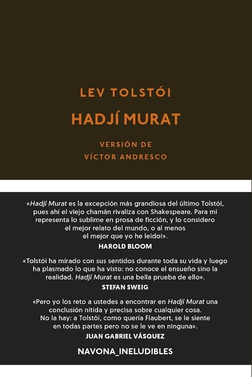 Hadjí Murat | 9788417978549 | LEV TOLSTOI