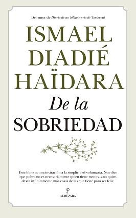 De la sobriedad | 9788418205200 | Ismael Diadié Haidara