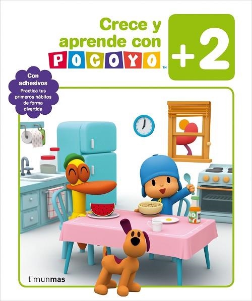 CRECE Y APRENDE CON POCOYO +2 | 9788408141587 | ZINKIA ENTERTAINMENT