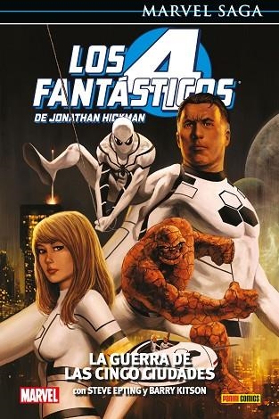 LOS 4 FANTASTICOS DE JONATHAN HICKMAN 04 LA GUERRA DE LAS CINCO CIUDADES | 9788491675778 | JONATHAN HICKMAN & STEVE EPTING & BARRY KITSON