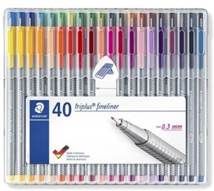 40 RETOLADORS TRIPLUS FINELINER CAIXA DOBLE | 4007817051948 | STAEDTLER