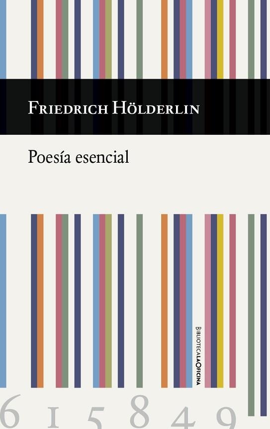 POESÍA ESENCIAL | 9788494615849 | FRIEDRICH HÖLDERLIN