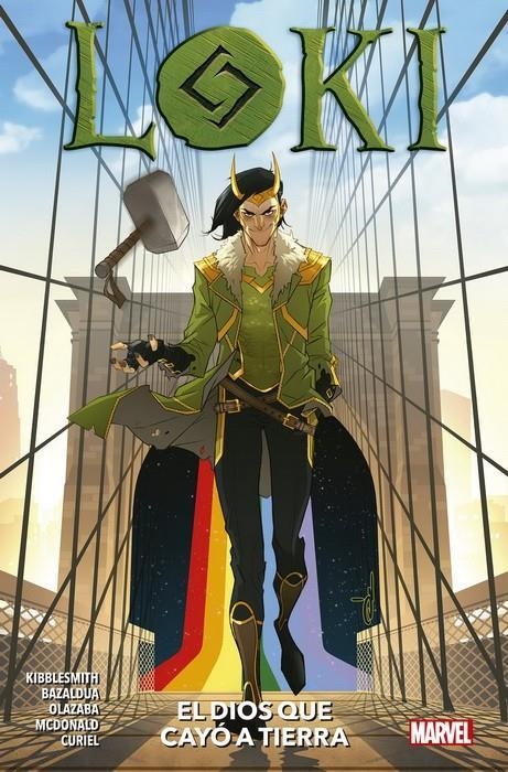 LOKI EL DIOS QUE CAYO A LA TIERRA | 9788413344027 | BAZALDUA & KIBBLESMITH