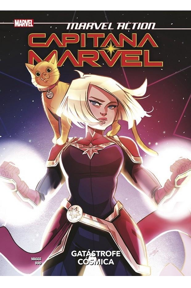 MARVEL ACTION CAPITANA MARVEL 01 GATASTROFE COSMICA | 9788413343860 | SAM MAGGS & SWEENEY BOO