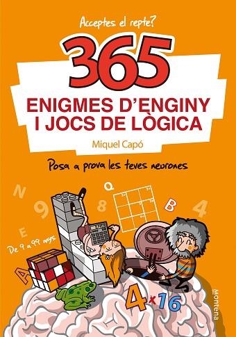 365 enigmes d'enginy i jocs de lògica | 9788418057595 | Miquel Capo