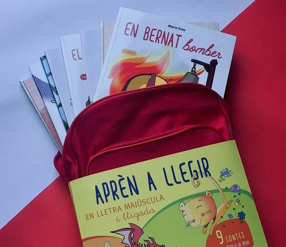 MALETA  AMB 9 LLIBRES PER APRENDRE A LLEGIR | 9788496569966 | Bernat Cussó Grau