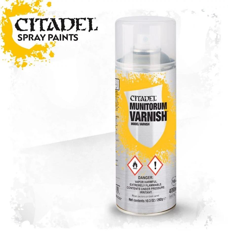 CITADEL MUNITORUM VARNISH | 5011921094530 | GAMES WORKSHOP