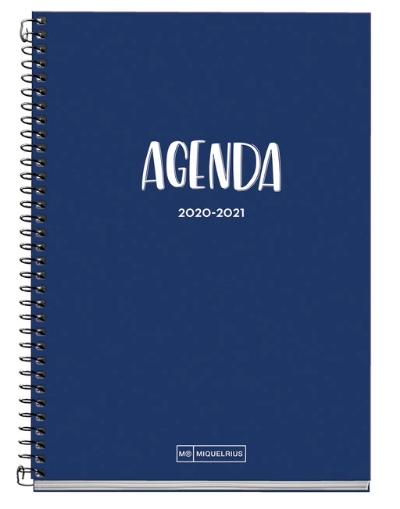 AGENDA ESCOLAR 2020-2021 150X213 SV CATALÀ BLAU MARÍ | 8422593264065 | MIQUELRIUS