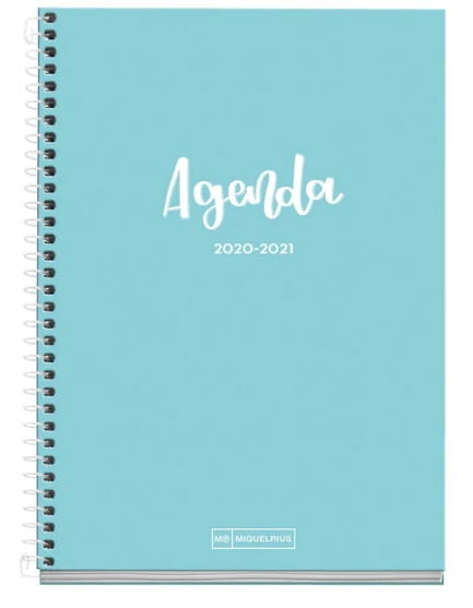 AGENDA ESCOLAR 2020-2021 150X213 SV CATALÀ BLAU CEL | 8422593264072 | MIQUELRIUS