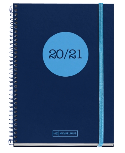 AGENDA ESCOLAR 2020-2021 150X213 SV CATALÀ TOPO BLAU | 8422593264133 | MIQUELRIUS