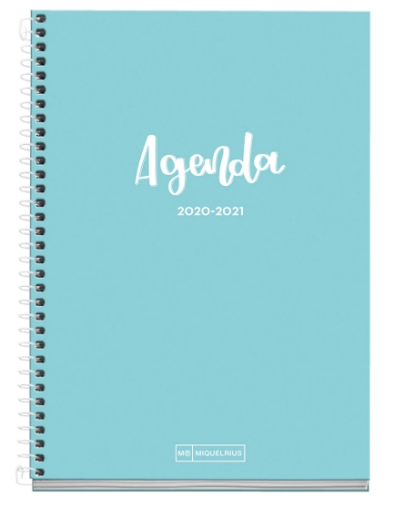 AGENDA ESCOLAR 2020-2021 150X213 DP CATALÀ BLAU CEL | 8422593264256 | MIQUELRIUS