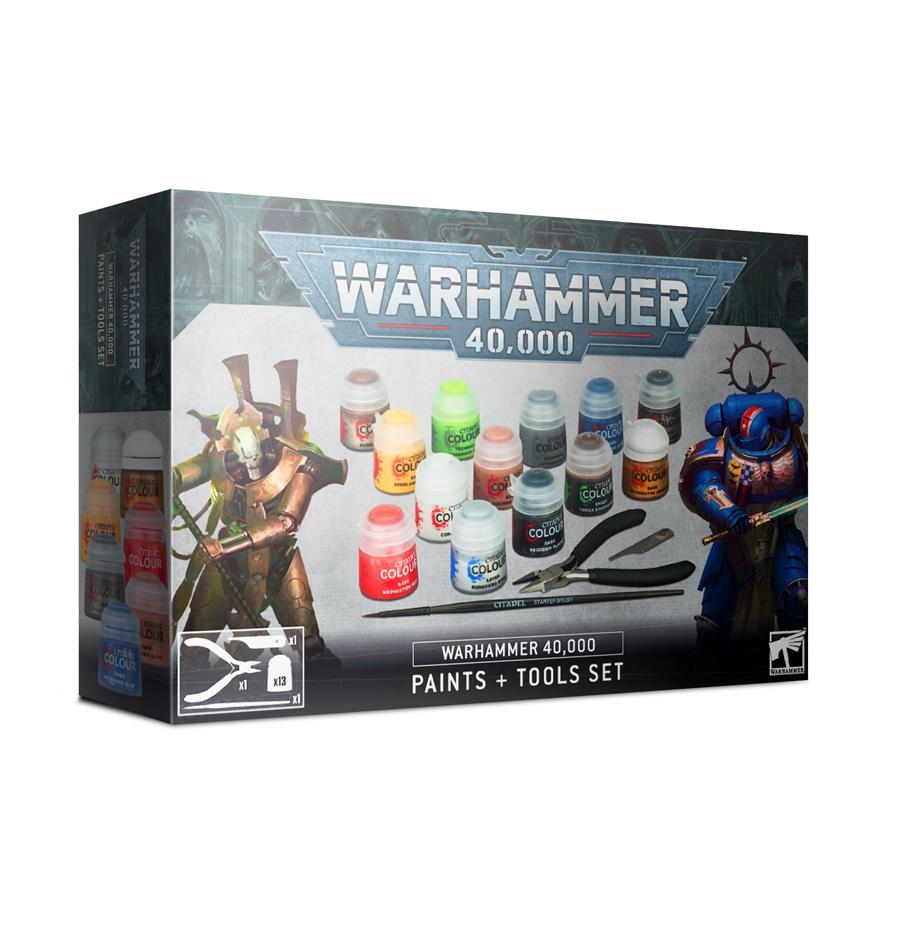 40K PAINTS + TOOLS ENG/SPA/PORT/LATV/ROM | 5011921152773 | GAMES WORKSHOP