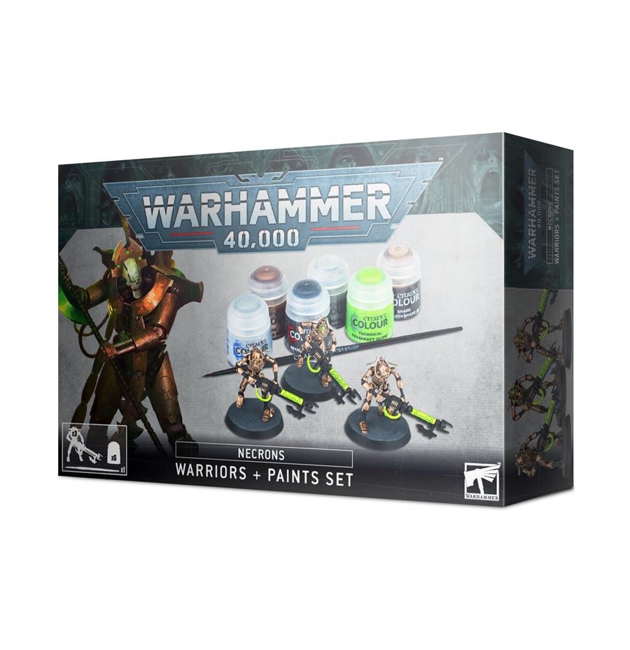 NECRONS PAINT SET+ ENG/SPA/PORT/LATV/ROM | 5011921144617 | GAMES WORKSHOP