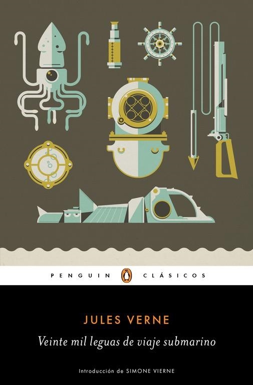 VEINTE MIL LEGUAS DE VIAJE SUBMARINO | 9788491052555 | JULES VERNE