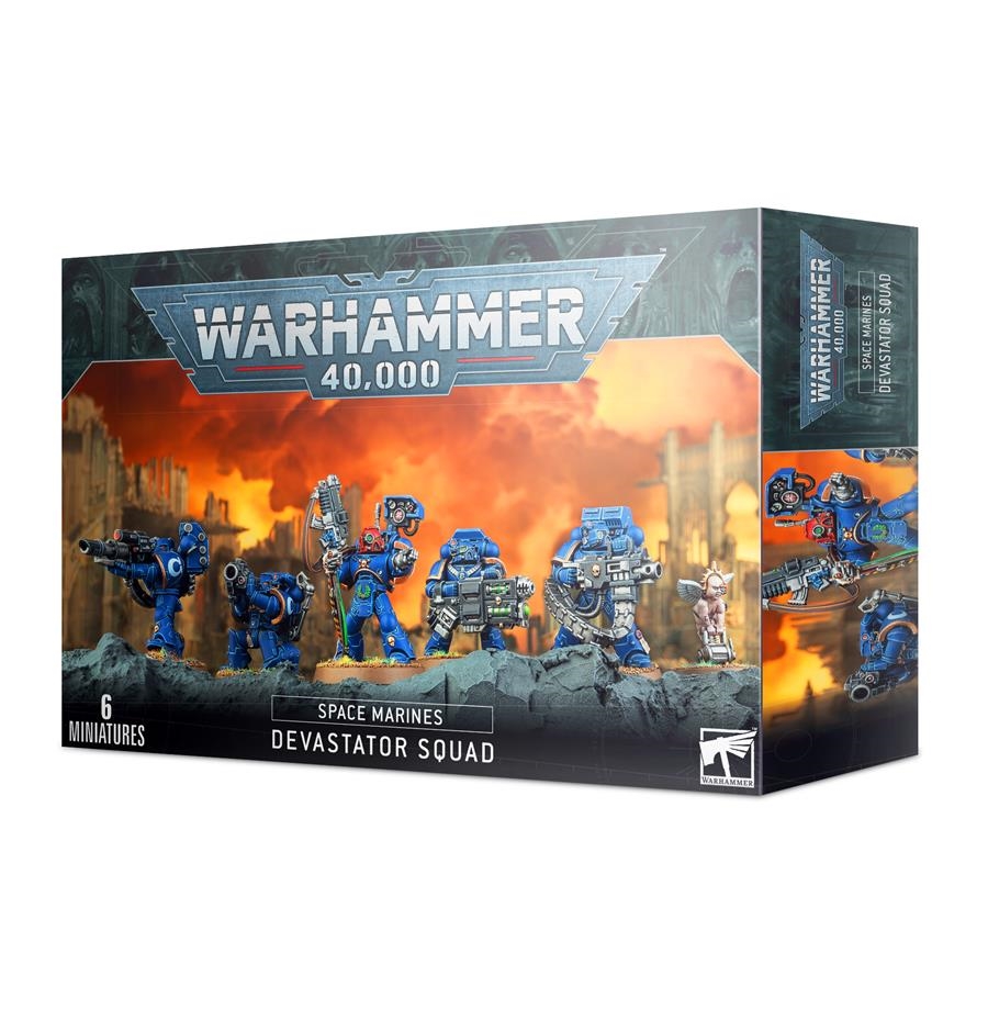 SPACE MARINE DEVASTATOR SQUAD | 5011921142460 | GAMES WORKSHOP