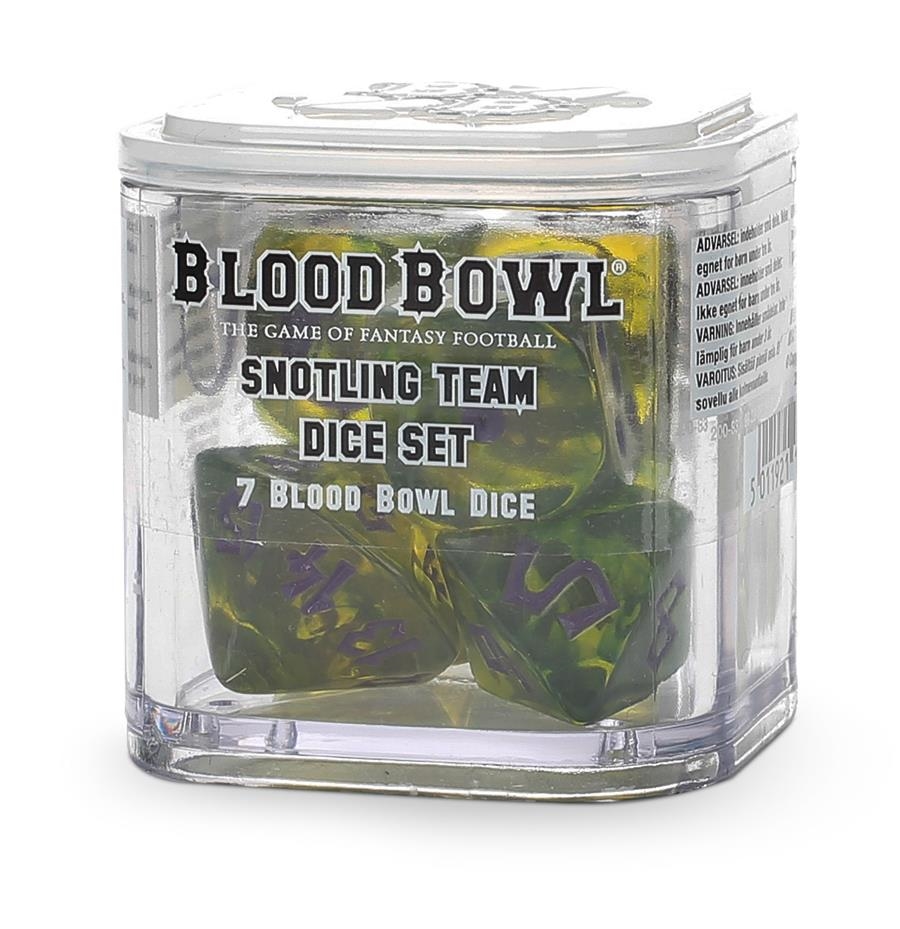 BLOOD BOWL: SNOTLING TEAM DICE SET | 5011921129430 | GAMES WORKSHOP