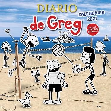 CALENDARIO DE GREG 2021 | 9788427299665 | JEFF KINNEY