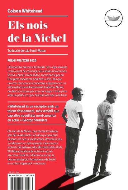 ELS NOIS DE LA NICKEL | 9788417339463 | COLSON WHITEHEAD