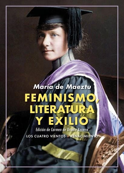 Feminismo literatura y exilio | 9788418387036 | MARIA DE MAEZTU