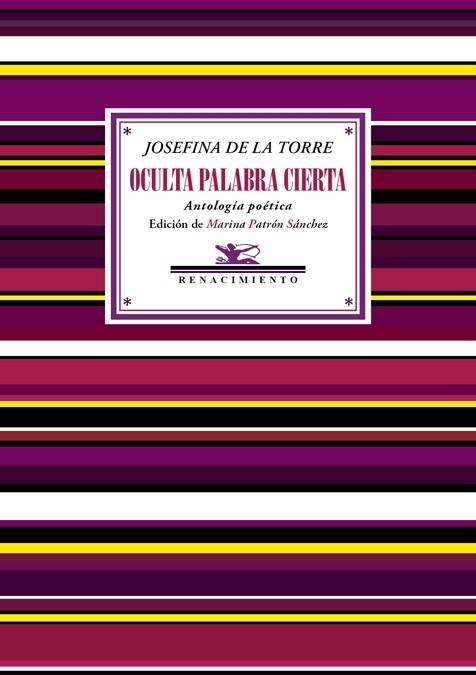 Oculta palabra cierta | 9788418387043 | JOSEFINA DE LA TORRE