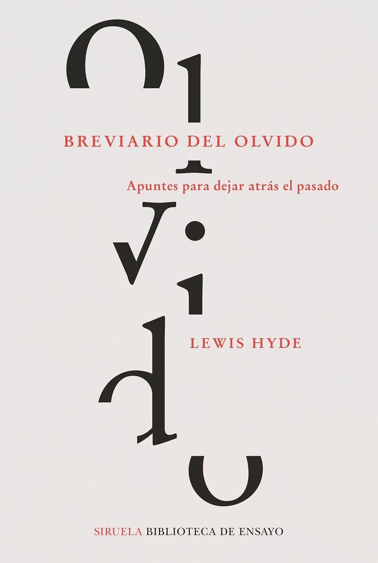 Breviario del olvido | 9788418245619 | Lewis Hyde