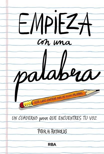 EMPIEZA CON UNA PALABRA | 9788491875857 | PETER H. REYNOLDS