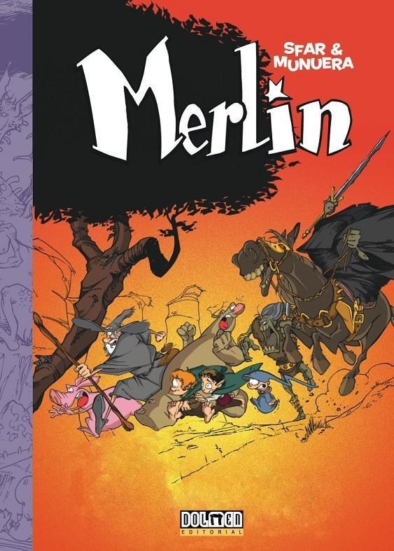 MERLIN INTEGRAL 02 | 9788417956837 | JOANN SFAR & JEAN-DAVID MORVAN & JOSE LUIS MUNUERA