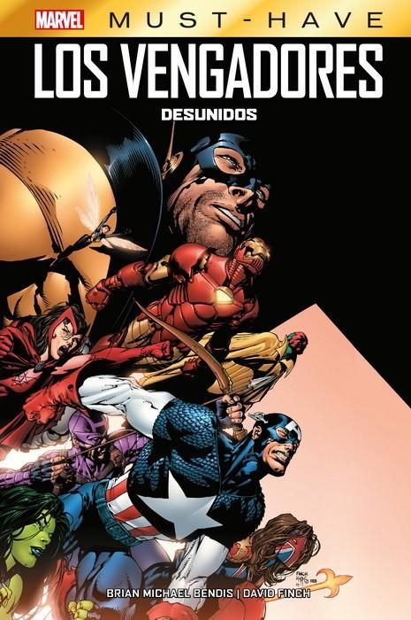 MARVEL MUST-HAVE LOS VENGADORES DESUNIDOS | 9788413342610 | BRIAN MICHAEL BENDIS & DAVID FINCH