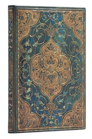 AGENDA 2021 SV TURQUOISE CHRONICLES MIDI | 9781439771532 | PAPERBLANKS