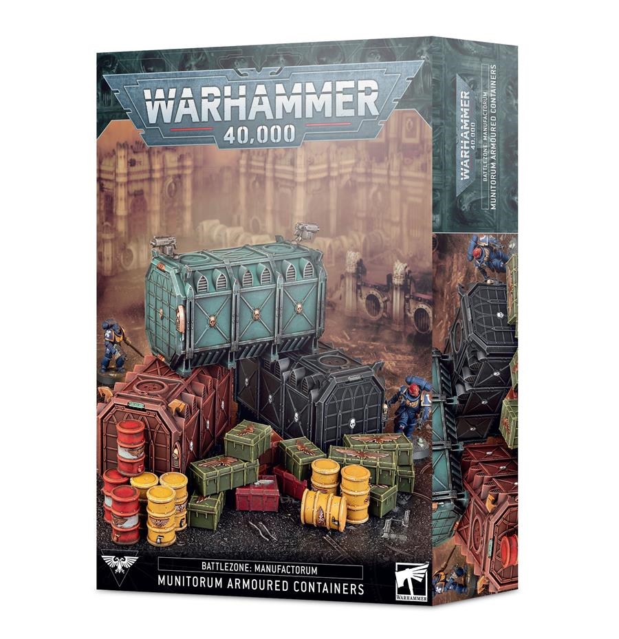 CONTENEDORES BLINDADOS MUNITORUM | 5011921155132 | GAMES WORKSHOP