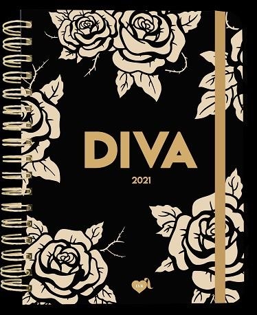 Agenda anual dia pagina 2021 DIVA | 9788417166809 | La Vecina Rubia