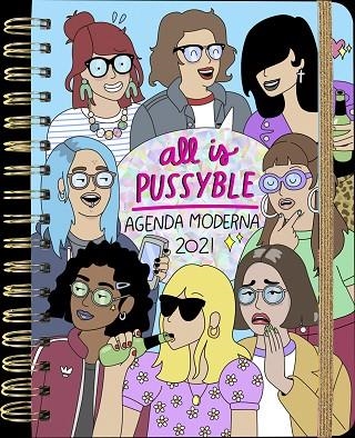 Agenda anual día página 2021 ALL IS PUSSYBLE | 9788418195020 | Moderna de Pueblo