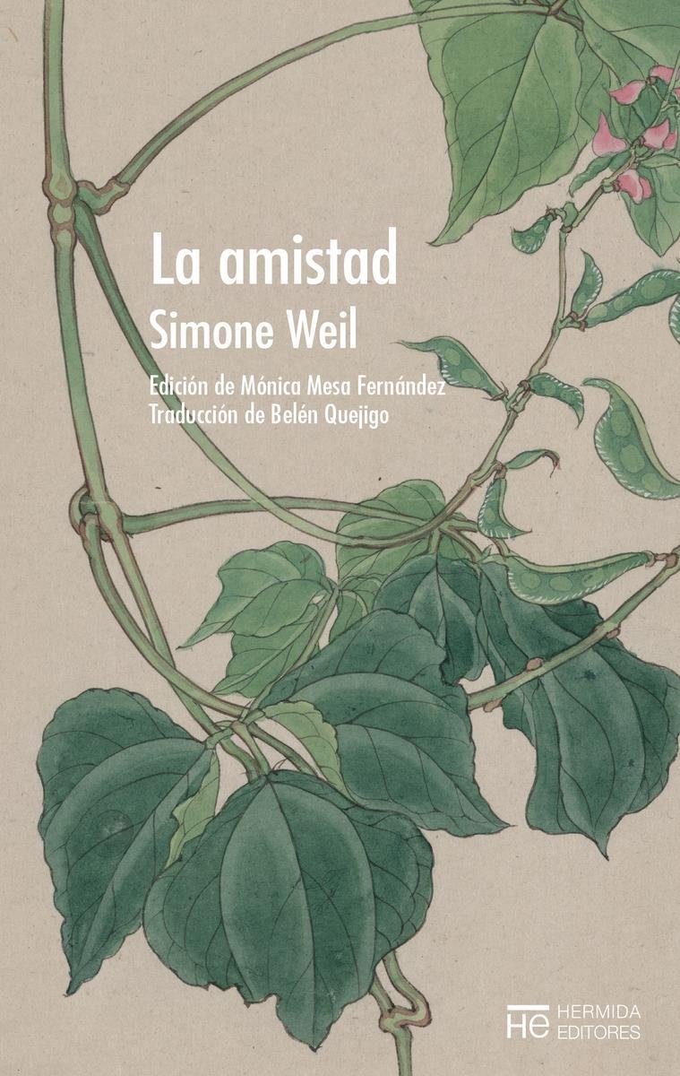 La amistad | 9788412228014 | SIMONE WEIL