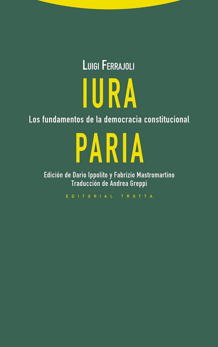 Iura paria | 9788498798487 | LUIGI FERRAJOLI