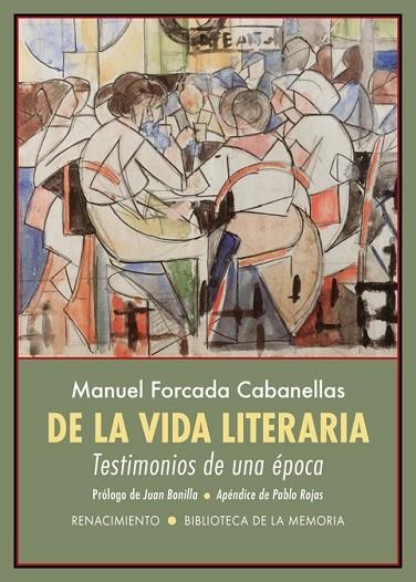 De la vida literaria | 9788418387081 | MANUEL FORCADA CABANELLAS