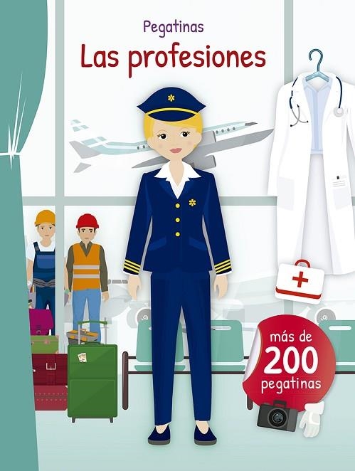 PEGATINAS LAS PROFESIONES | 9788491453796 | VARIOS AUTORES