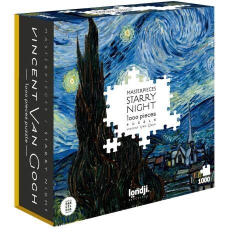 MASTERPIECES STARRY NIGHT 1000 PIECES PUZZLE | 8436580424387 | VINCENT VAN GOGH