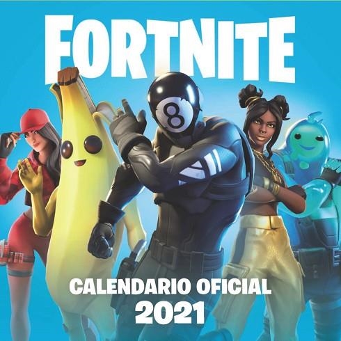 CALENDARIO OFICIAL FORTNITE 2021 | 9788418182051 | VV. AA.