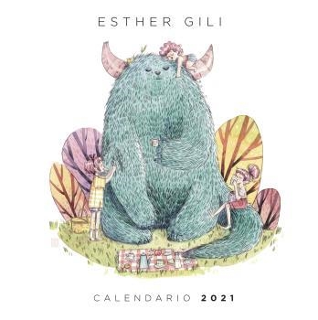 CALENDARIO ESTHER GILI 2021 | 9788467943184 | ESTHER GILI BARRIONUEVO