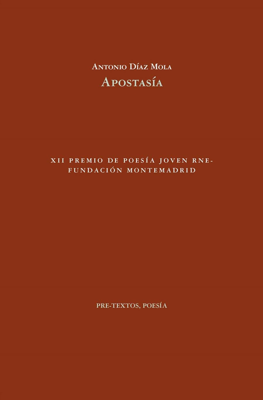 Apostasía | 9788418178399 | Antonio Díaz Mola