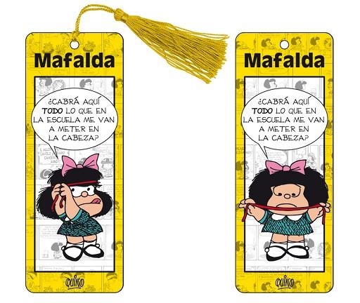 PUNT DE LLIBRE 3D MAFALDA GROC | 9788893677103 | AA.VV