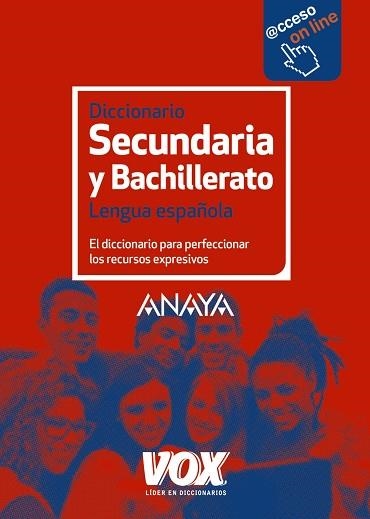 DICCIONARIO DE SECUNDARIA Y BACHILLERATO | 9788499742243 | VOX